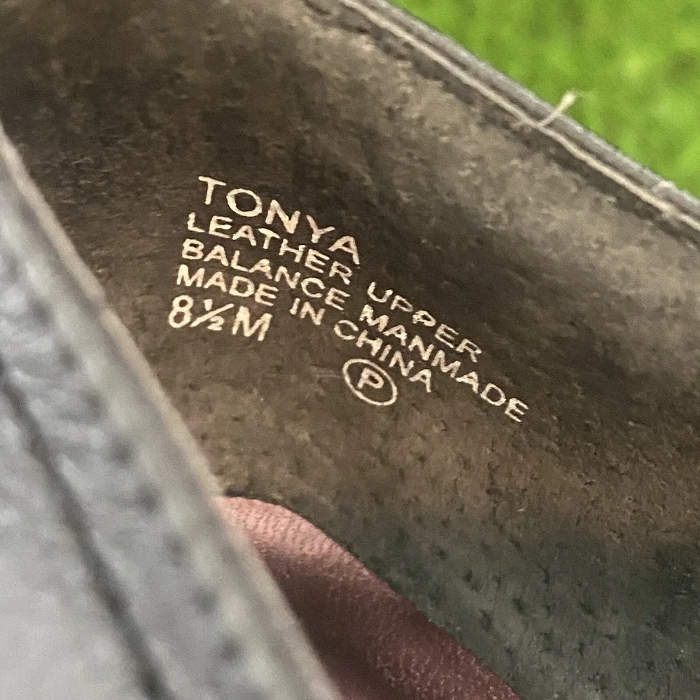 Prima‎ Tonya Booties Leather Black Size 8.5M